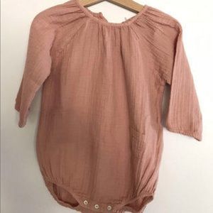 Buhho crew neck Mateo romper size 12 months